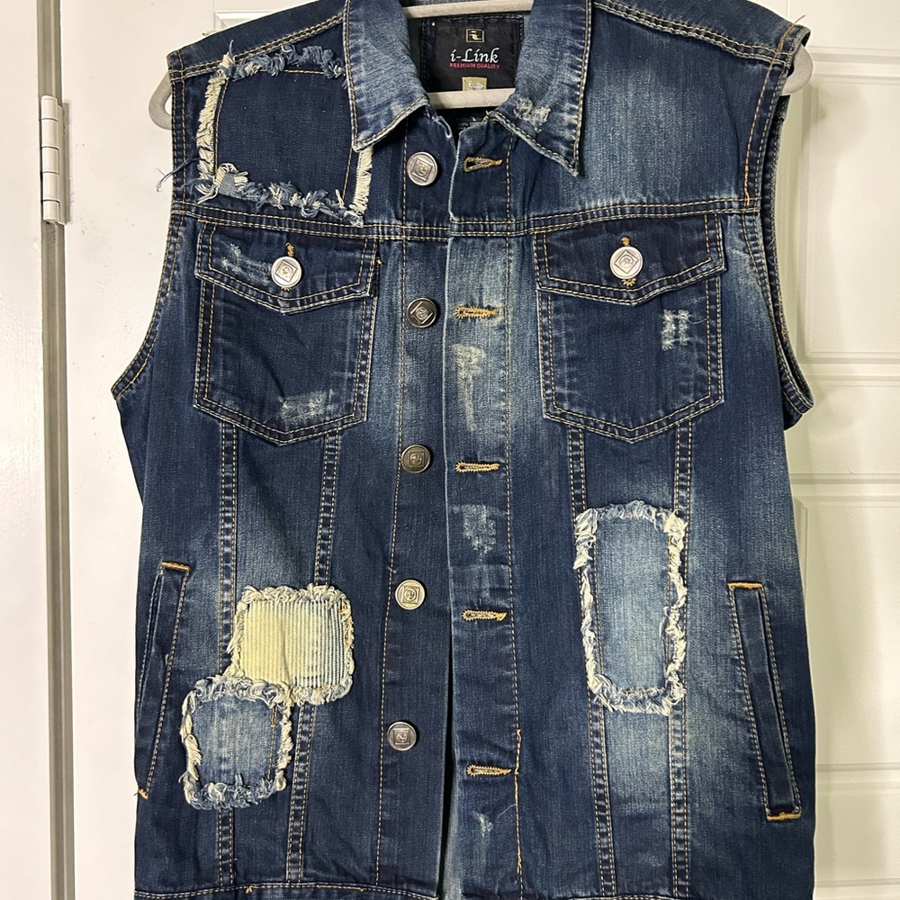 Denim vest